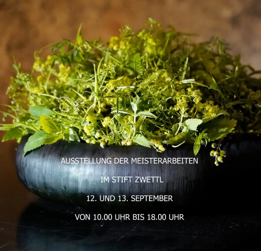 09.-13.09.2026 – Ausstellung der Arbeiten der Meisterklasse Zwettl